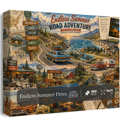 Endless Summer Drive Jigsaw Puzzle 1000 Piece