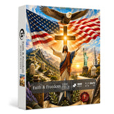 Faith & Freedom Jigsaw Puzzle 1000 Pieces