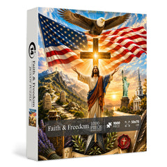 Faith & Freedom Jigsaw Puzzle 1000 Pieces