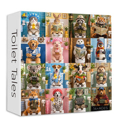 Toilet Tales Jigsaw Puzzle 1000 Piece