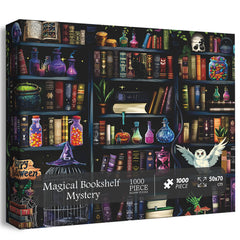 Puzzle mystère de la bibliothèque magique 1000 pièces