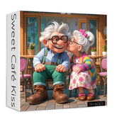 Sweet Café Kiss Jigsaw Puzzle 1000 Pieces