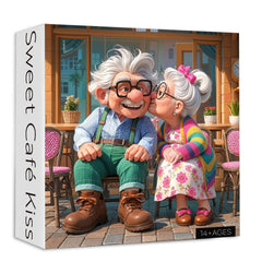 Sweet Café Kiss Jigsaw Puzzle 1000 Pieces