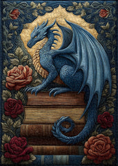 Blue Dragon Whisper Puzzle en Bois 1000 Pièces