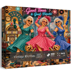 Vintage Rhythm Jigsaw Puzzle 1000 Piece
