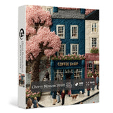 Puzzle 1000 Pièces — Rue Des Cerisiers En Fleurs