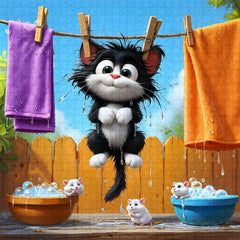 Sunny Washday Jigsaw Puzzle 1000 Piece