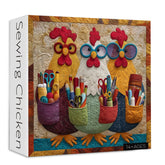 Sewing Chicken Jigsaw Puzzle 1000 Pieces