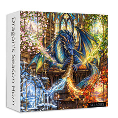 Dragon’s Season Horn Jigsaw Puzzle 1000 Piece