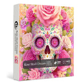 Puzzle Dream Crâne rose 1000 pièces