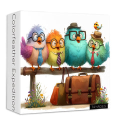 Colorfeather Expedition Jigsaw Puzzle 1000 Pieces