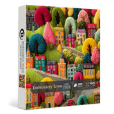 Puzzle 1000 Pièces Embroidery Town