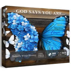 Puzzle de 1000 pièces Bénédiction des ailes de papillon
