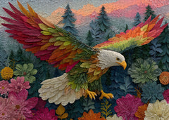 Puzzle en bois Eagle Leaf 1000 pièces