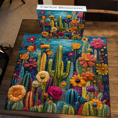 Cactus Blossoms Jigsaw Puzzle 1000 Pieces