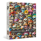 Varied Floral Skulls Jigsaw Puzzle 1000 Piece