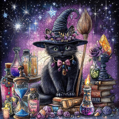 Puzzle de 1000 pièces Meow Starry Night