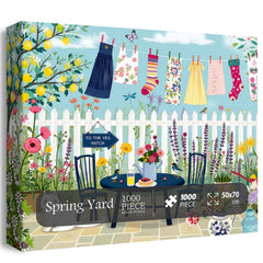 Spring Yard Jigsaw Puzzle 1000 Pieces