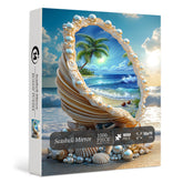 Seashell Mirror Jigsaw Puzzles 1000 Pieces
