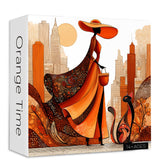 Orange Time Puzzle en bois 1000 pièces