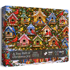 A Tree Full of Christmas Joy Jigsaw Puzzle 1000 Piece
