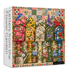 Letters from the Flower Garden Jigsaw Puzzle 1000 Piece
