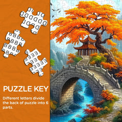 Pavilion by the River Jigsaw Puzzle 1000 Pieces