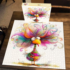 Exploding Bird Jigsaw Puzzle 1000 Pieces
