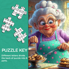 Grandma's Cookie House Jigsaw Puzzle 1000 Pieces