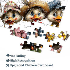 Duck Parade Jigsaw Puzzle 1000 Pieces