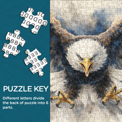 Ink Eagle Jigsaw Puzzle 1000 Pieces