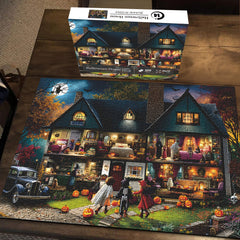 Puzzle de 1000 pièces Maison d’Halloween