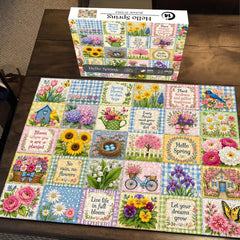 Hello Spring Jigsaw Puzzle 1000 Pieces