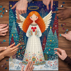 Christmas Angel Jigsaw Puzzle 1000 Piece