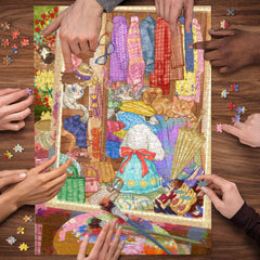 Puzzle Jigsaw Cozy Closet 1000 Pièces