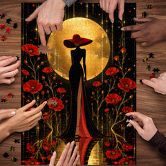 Rouge et Noir Jigsaw Puzzle 1000 Piece
