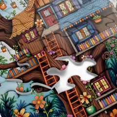 Floral Treehouse Jigsaw Puzzle 1000 Pieces