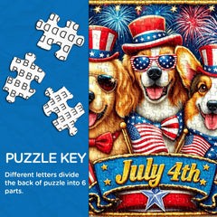 Independence Day Party Jigsaw Puzzle 1000 Pieces