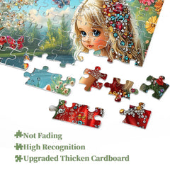 Gemstone Girl Jigsaw Puzzle 1000 Pieces