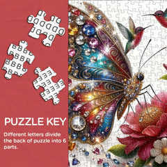 Jewelwing Symphony Jigsaw Puzzle 1000 Pieces