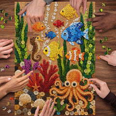 Button Sea Life Jigsaw Puzzle 1000 Pieces