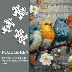 Birds' Rain Sonata Jigsaw Puzzle 1000 Pieces