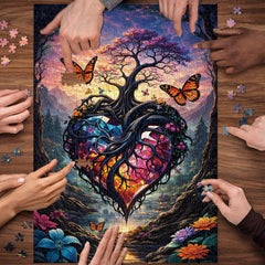 Heart Tree Jigsaw Puzzle 1000 Pieces