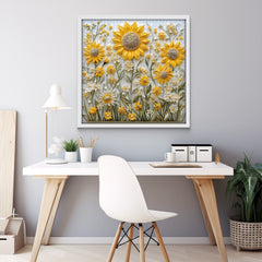 Golden Sunflower Jigsaw Puzzle 1000 Pieces
