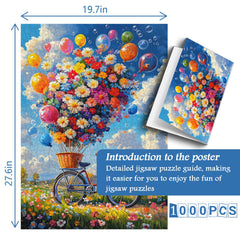 Bloom Ride Jigsaw Puzzle 1000 Pieces