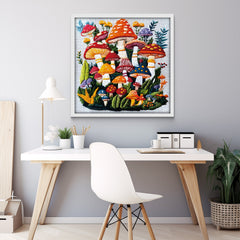 Mushroom Forest Jigsaw Puzzles 1000 Pieces