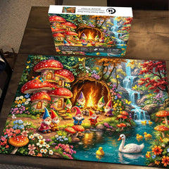 Little Dwarf Forest Party Jigsaw Puzzle 1000 Pieces