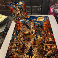 Moon Witch Village Jigsaw Puzzle 1000 Piece