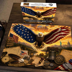 Wings of Patriotism Jigsaw Puzzle 1000 Piece