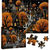 Puzzle Jigsaw Halloween Hometown 1000 Pièces